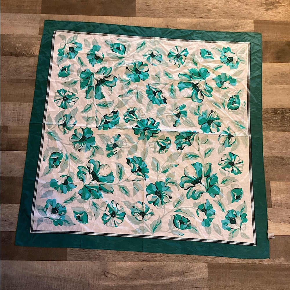 Accompli Silk/Cotton Square Scarf